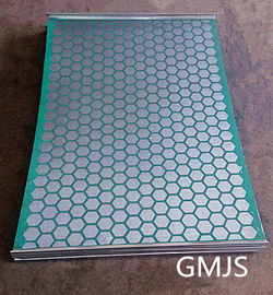 الصين 2000 Hook Strip Flat Rock Shaker Screen / Oil Mud Vibrating Screen المزود